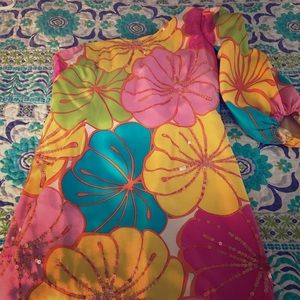 Lilly Pulitzer one shoulder dress - EEUC worn once